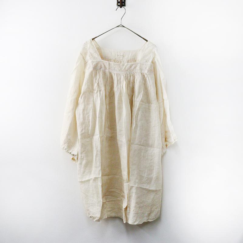 TOUJOURS（トゥジュー） 【サマーセール】定価5万 リネン レース 