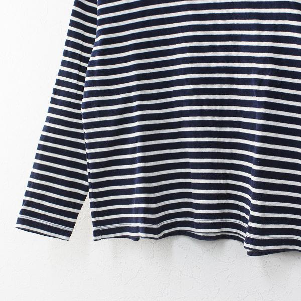 17ss Dot Stripes Child Woman ドットアンドストライプス チャイルドウーマン フリルネックカットソー F ボーダー ブランド古着 買取販売 Tresor 通販 Yahoo ショッピング