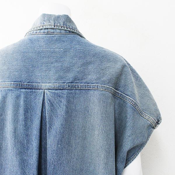 18年 Mm6 Maison Margiela エムエムシックス メゾンマルジェラ オーバーサイズデニムワンピースベスト40 羽織りハオリ ブランド古着 買取販売 Tresor 通販 Yahoo ショッピング