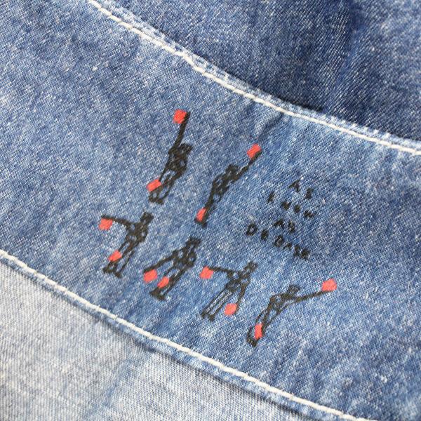 大きいサイズ As Know As Olaca アズノゥアズ オオラカ コットンリネン サボテン刺繍 デニムフリンジ ワンピース 15 ブランド古着 買取販売 Tresor 通販 Yahoo ショッピング