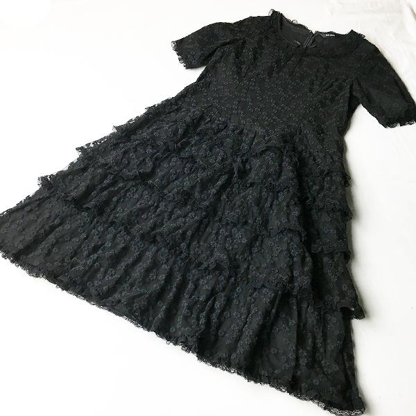 新発売の 16年 冬カタログ掲載 Pink House ピンクハウス 小花刺繍チュールワンピース 3 M ブラック ドレス フラワー 売り切れ必至 Www Gran Gusto It