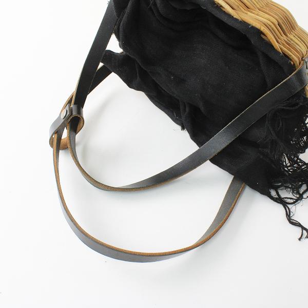 2017ss 定価5 2万 Ebagos エバゴス 小ぶりバッグ ブライドルレザー 紅籐 かごバッグ ナチュラル ブラック被せ 2400012384910 2400012384910 ブランド古着 買取販売 Tresor 通販 Yahoo ショッピング