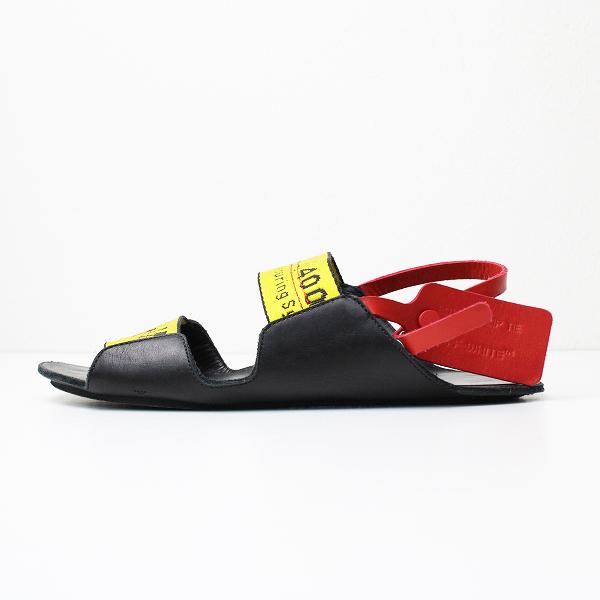 オータムセール】OFF-WHITE オフホワイト バックストラップサンダル 35 