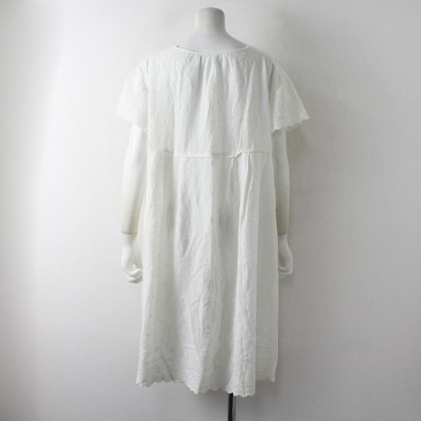 美品 Chambre De Nimes シャンブルドニーム コットン カットワーク刺繍ワンピース ホワイト ブランド古着 買取販売 Tresor 通販 Yahoo ショッピング