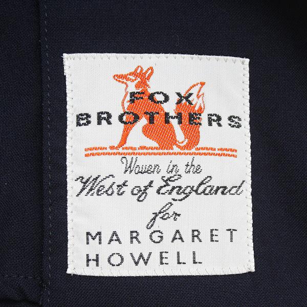 【サマーセール】MARGARET HOWELL × FOX BROTHERS マーガレットハウエル フォックスブラザーズ テーラードジャケット S/ネイビー メンズ【2400012571938】｜tresorstore｜06