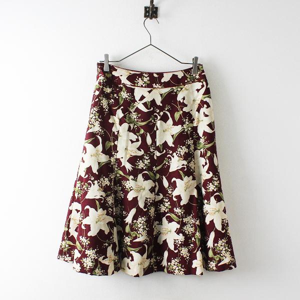 サマーセール】美品 INGEBORG インゲボルグ ウエストピコ 百合柄