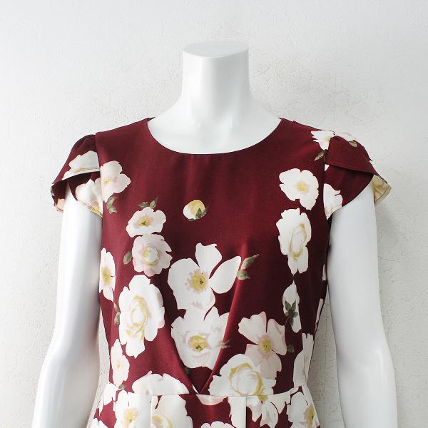 サマーセール】Rose Tiara ローズティアラ フラワープリント 半袖