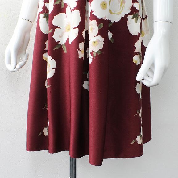 サマーセール】Rose Tiara ローズティアラ フラワープリント 半袖