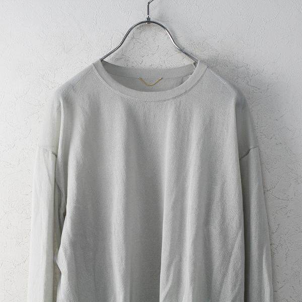 新品✨アパルトモン C/N Sheer KNIT クルーネックシアーニット 新品✨アパルトモン C/N Sheer KNIT クルーネックシアーニット