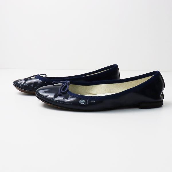 【スプリングセール】repetto レペット Cendrillon サンドリオン バレエシューズ /ネイビー パテント フラット【2400013390354】｜tresorstore｜04