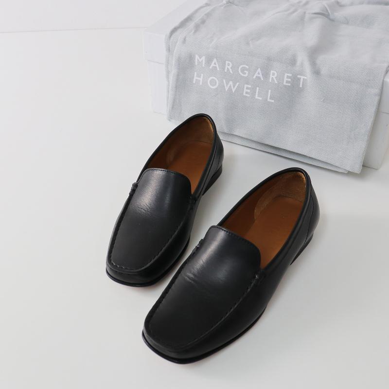 MARGARET HOWELL 美品 マーガレットハウエル BLUNT TOE LOAFER MARGARET HOWELL 美品 マーガレットハウエル BLUNT TOE LOAFER