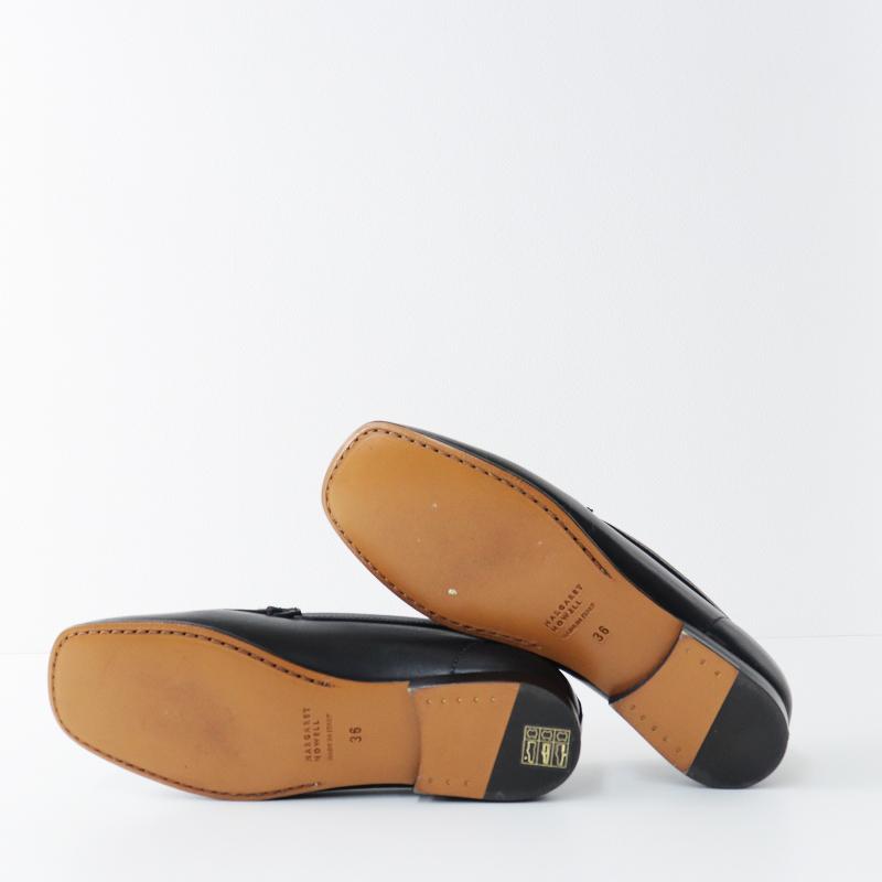 MARGARET HOWELL 美品 マーガレットハウエル BLUNT TOE LOAFER MARGARET HOWELL 美品 マーガレットハウエル BLUNT TOE LOAFER