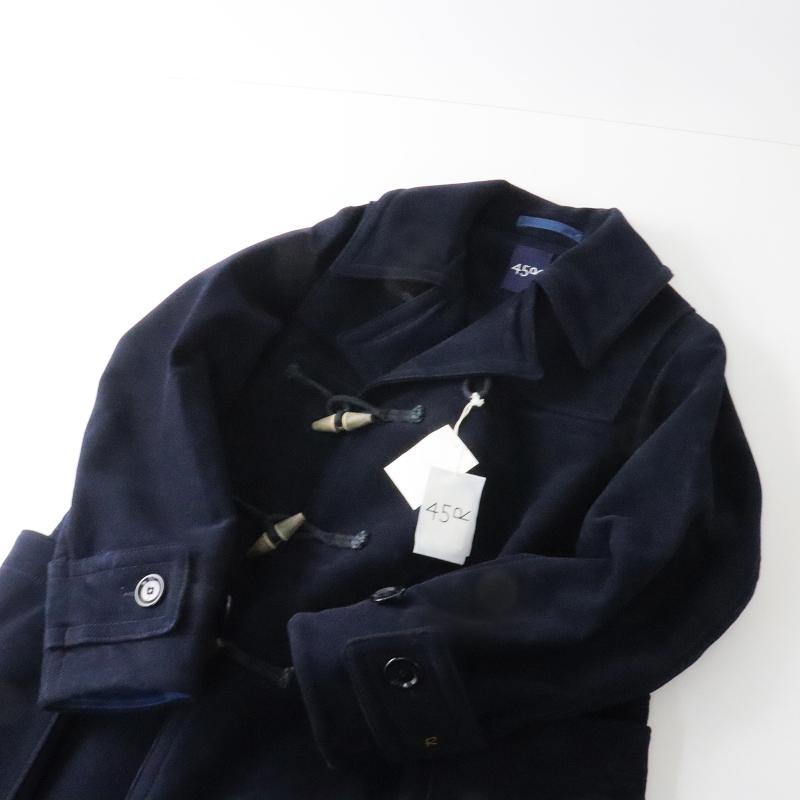 45r アツコットンフランネルのAKIYAダッフルコート