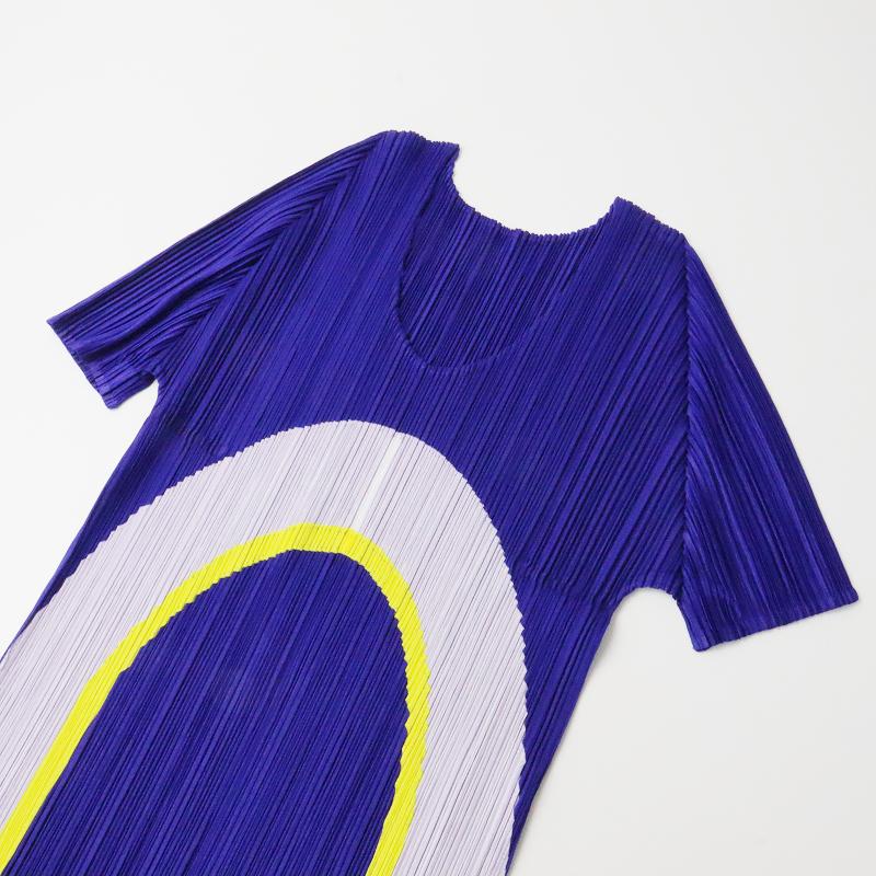 美品☆プリーツプリーズイッセイミヤケトップスカットソーTシャツ 3