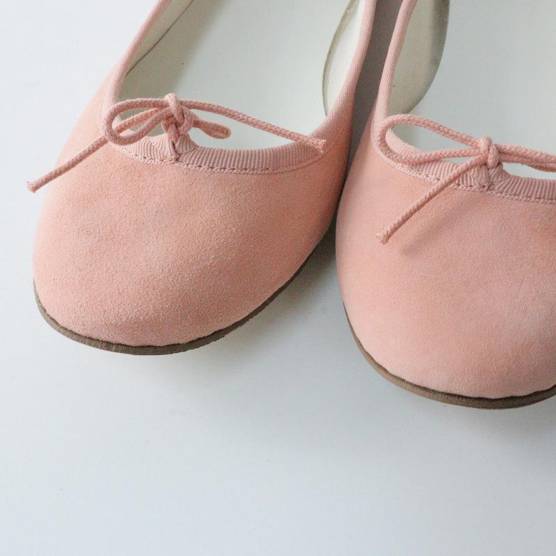 美品 レペット repetto CENDRILLON サンドリオン スエード バレエシューズ 40/ピンク パンプス【2400013635165】｜tresorstore｜02