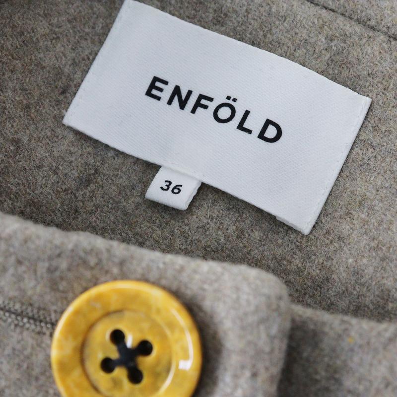 サマーセール】極美品 2022AW エンフォルド ENFOLD SQUARE COLLAR BOX 