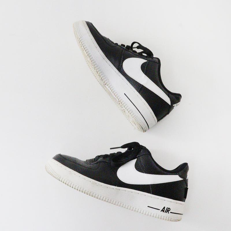 定番 ナイキ NIKE エアフォース１ AF１ low スニーカー 25cm/ブラック ホワイト  靴 レースアップ 【2400013710220】｜tresorstore｜05