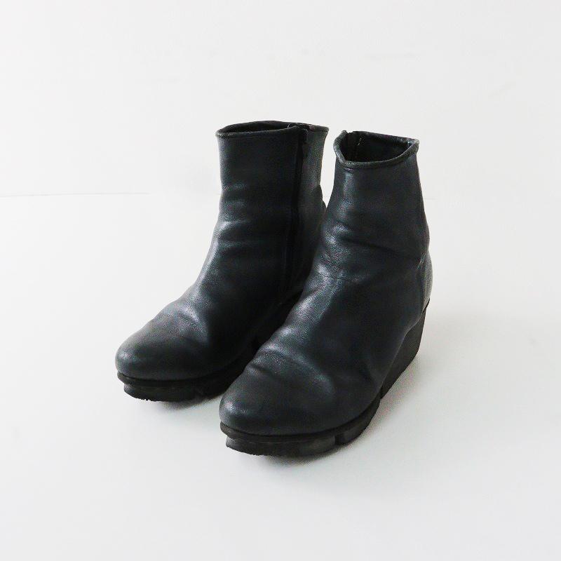 トリッペン trippen レザーショートブーツ 38/グレー 24-24.5cm 