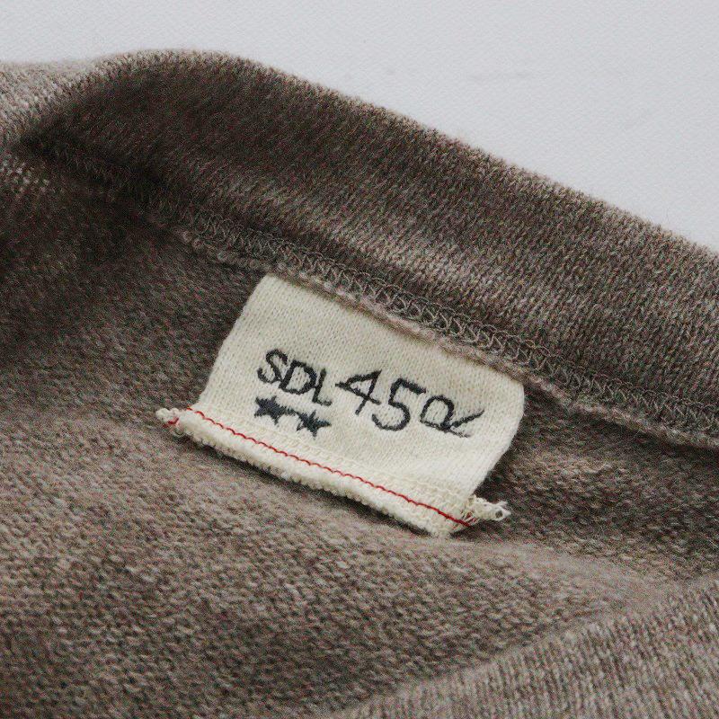 フォーティーファイブアール 45R 45星カシミヤの908ニットソークルー 2