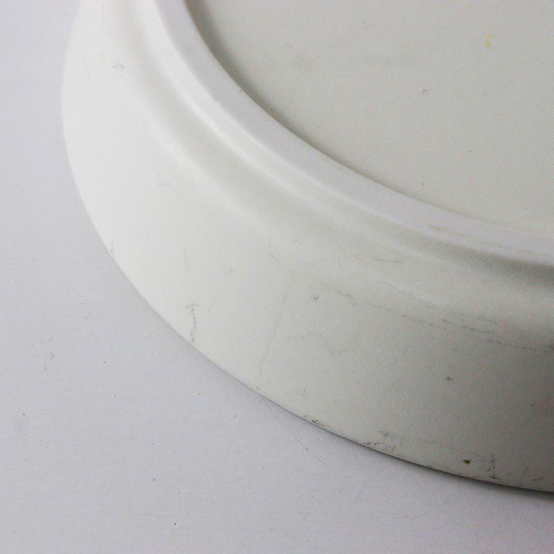 美品 イイホシユミコ yumiko iihoshi porcelain CHECK&STRIPE プレート 18.5cm/ホワイト 【2400013748124】｜tresorstore｜06