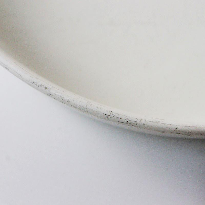 美品 イイホシユミコ yumiko iihoshi porcelain CHECK&STRIPE プレート 18.5cm/ホワイト 【2400013748124】｜tresorstore｜07