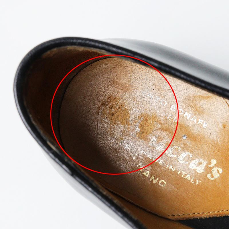 レユッカス Le Yucca's レザー ビットローファー 38/ブラック レユッカス Le Yucca's レザー ビットローファー 38/ブラック