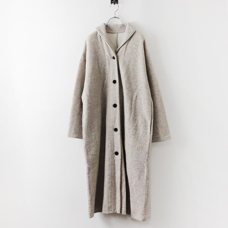 2021AW ネストローブ nest Robe コットンヤクナッピングショール 2021AW ネストローブ nest Robe コットンヤクナッピングショール