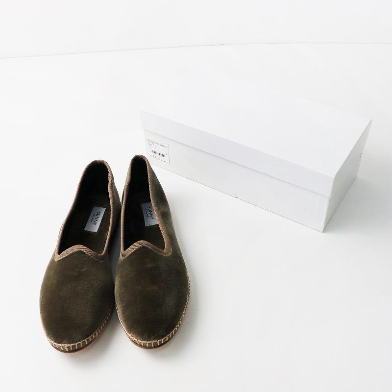 未使用 ペリーコサニー PELLICO SUNNY SLIP-ON VELLUTO ベルベット 