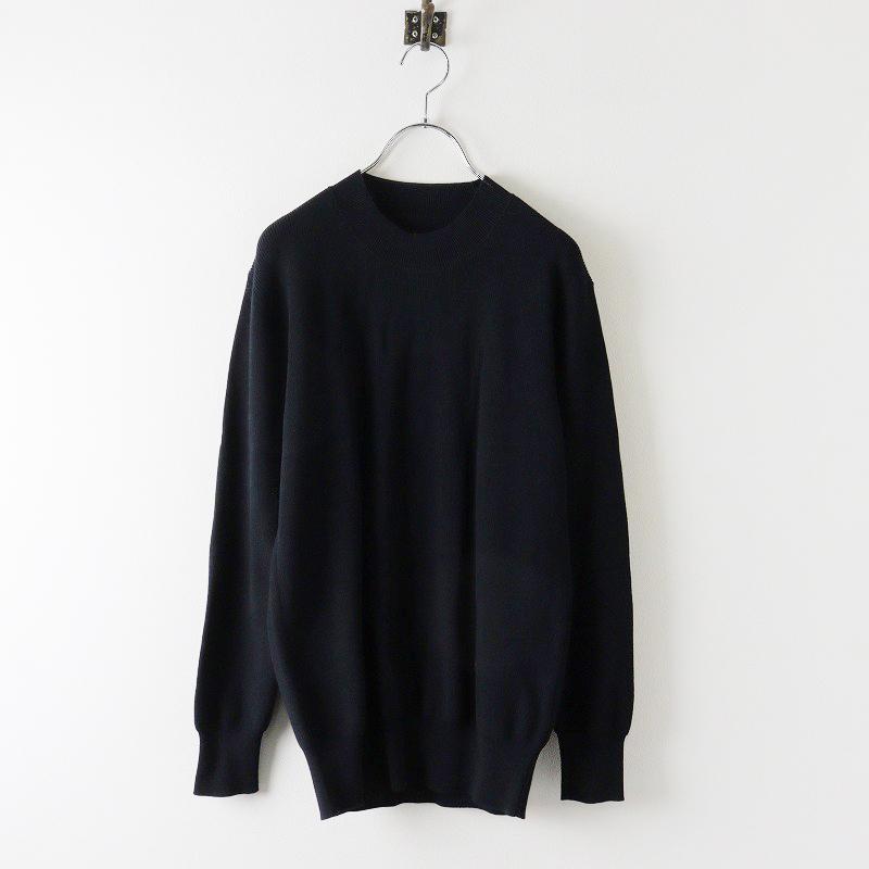 定価33000円 2022 ゴーシュ コンパクトツイストリブハイネックニット  