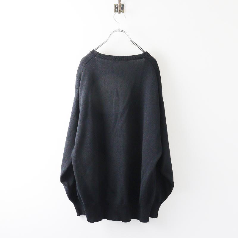 2023AW アパルトモン エーピーストゥディオ AP STUDIO Boys Vneck Knit Vネックニット/ブラック トップス【2400013846080】｜tresorstore｜02