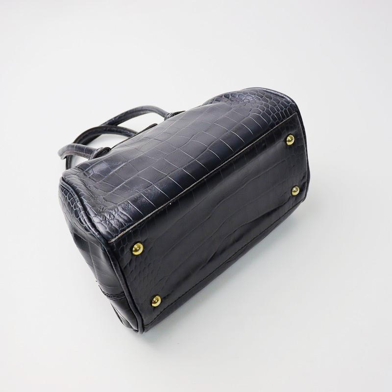 ジェイアンドエムデヴィッドソン J&M DAVIDSON クロコ型押し