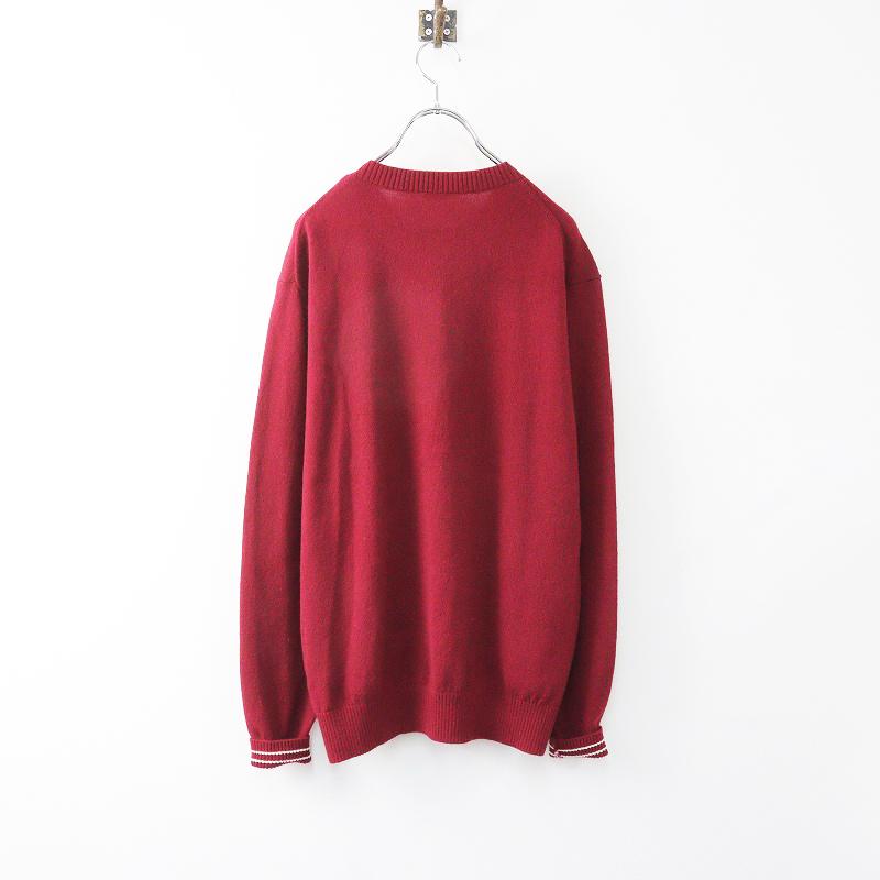 UNDERCOVER - 定価48000円 ザ シェパード アンダーカバー the shephard カシミヤ100% クルーネックニット トップス 3//ボルドー【2400013927697】 UNDERCOVER 【スプリングセール】定価48000円 ザ シェパード