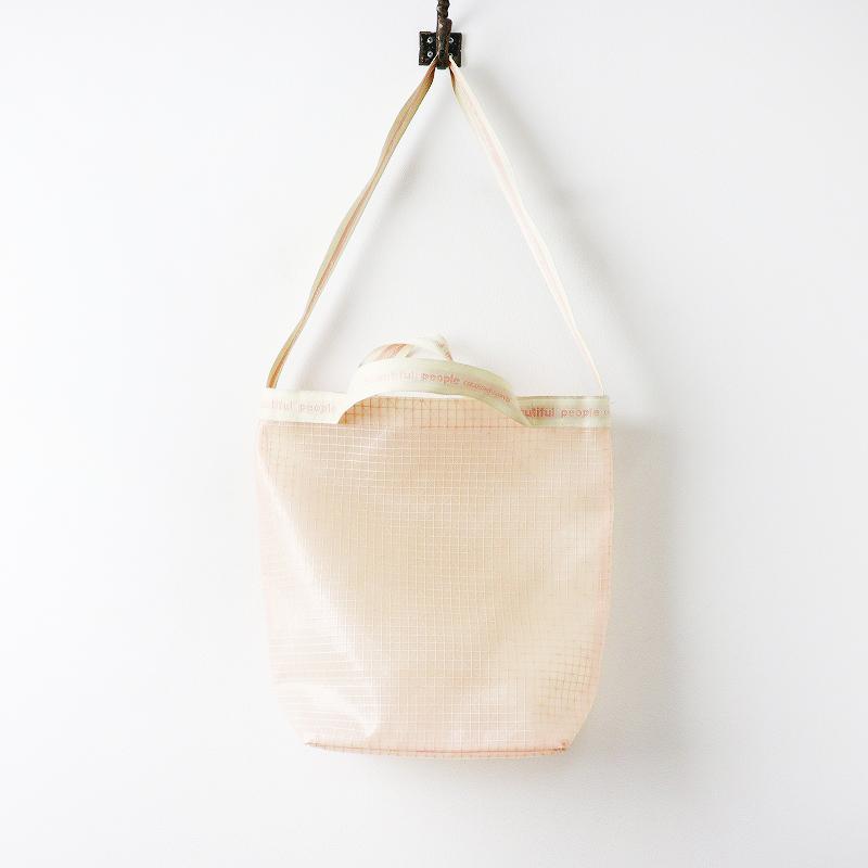 beautiful people ビューティフルピープル 2WAY ビニールトートバッグ  