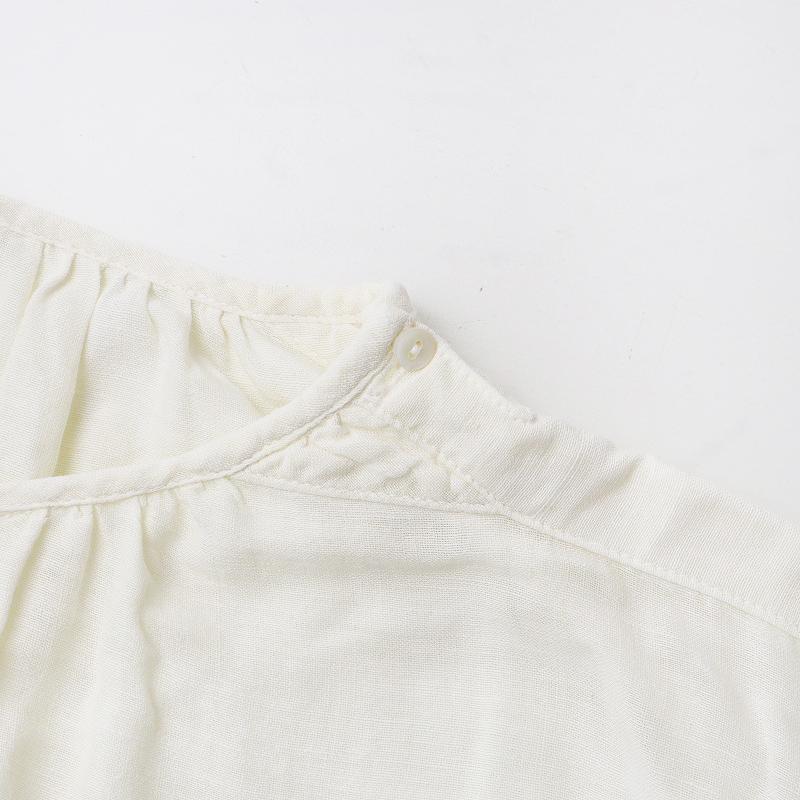 ARTS＆SCIENCEリネンコットン混ブラウス ARTS＆SCIENCEリネンコットン混ブラウス