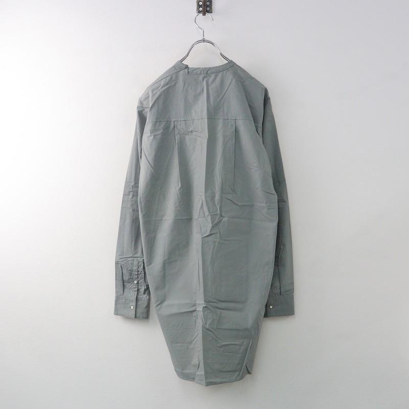 CHIEKO+ チェコプラス 新品タグ付 コットンシルク ドレスシャツ おまけ付 スプリングセール】2024SS チエコプラス CHIEKO+ cottonsilk