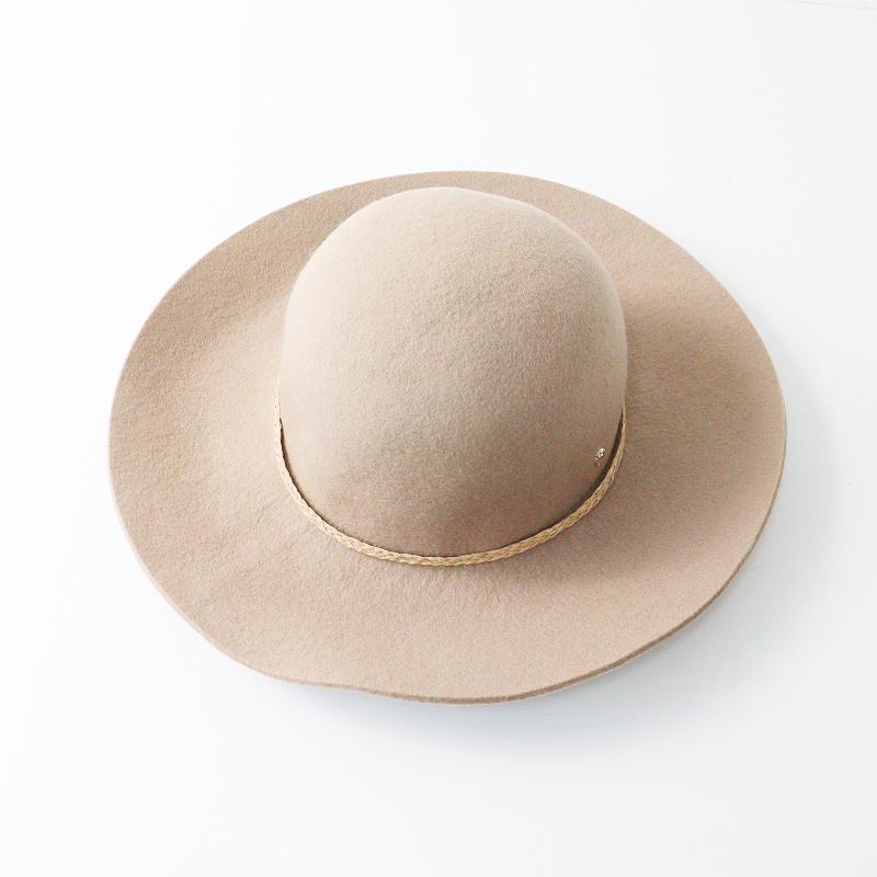 美品 ヘレンカミンスキー HELEN KAMINSKI AURELIA Wide Brim Hat 