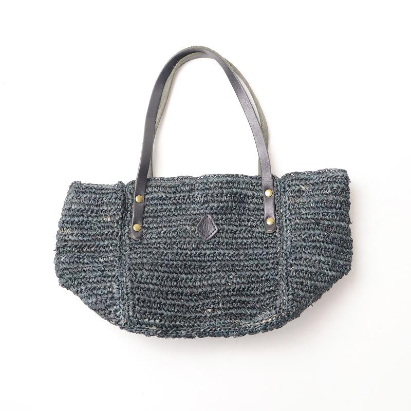 クレドラン CLEDRAN PATTERN KNITTING BASKET TOTE パターンニッ 