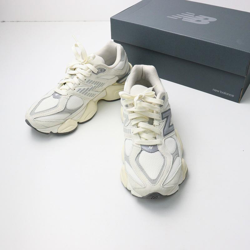 美品 ニューバランス New Balance U9060ECA 24.5cm D/ホワイト グレー 
