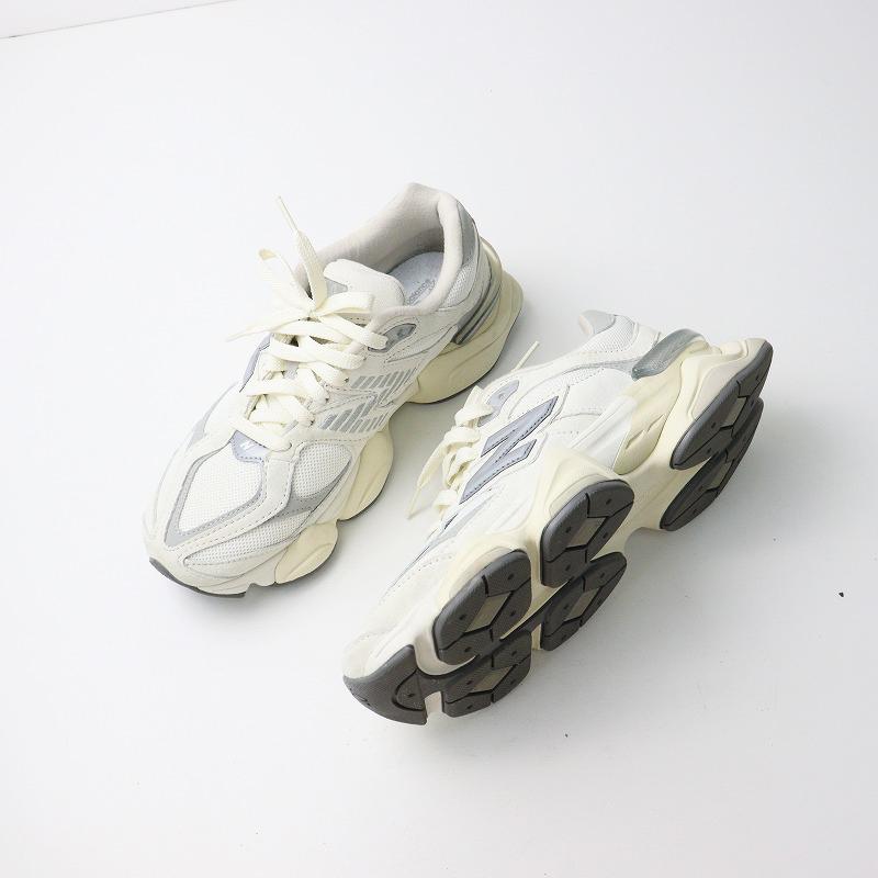 美品 ニューバランス New Balance U9060ECA 24.5cm D/ホワイト グレー 