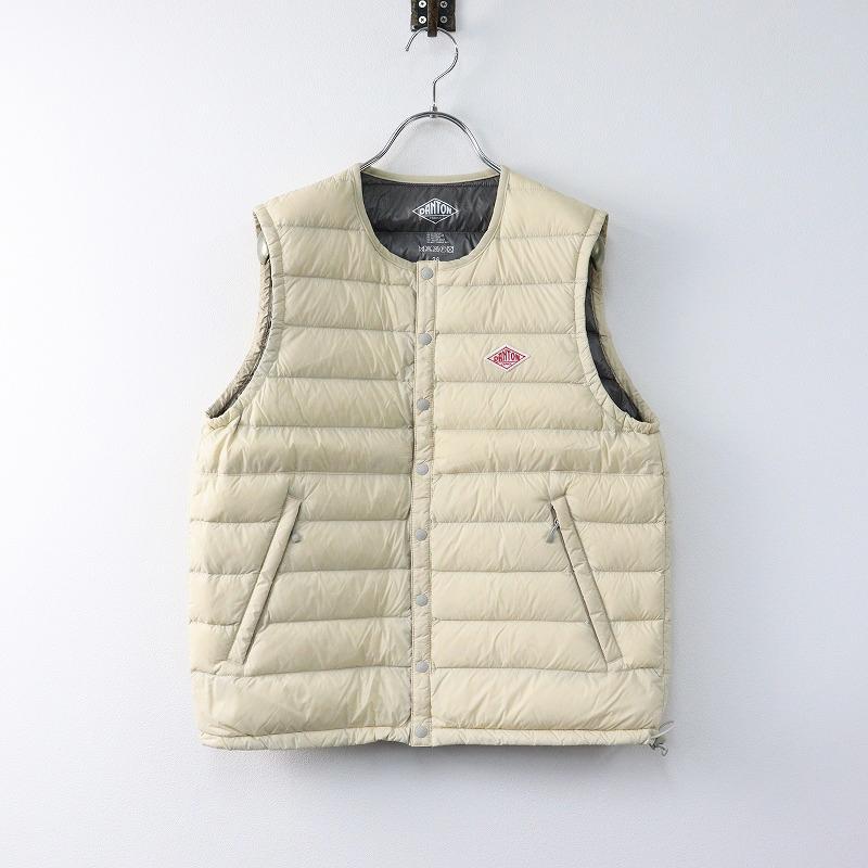 ダントン インナーベスト キルティングベスト 36 ベージュ