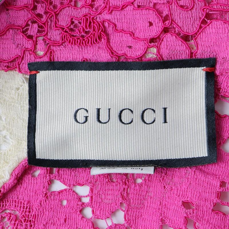 GUCCI（グッチ） 【サマーセール】美品 GUCCI Lace Interlocking GG