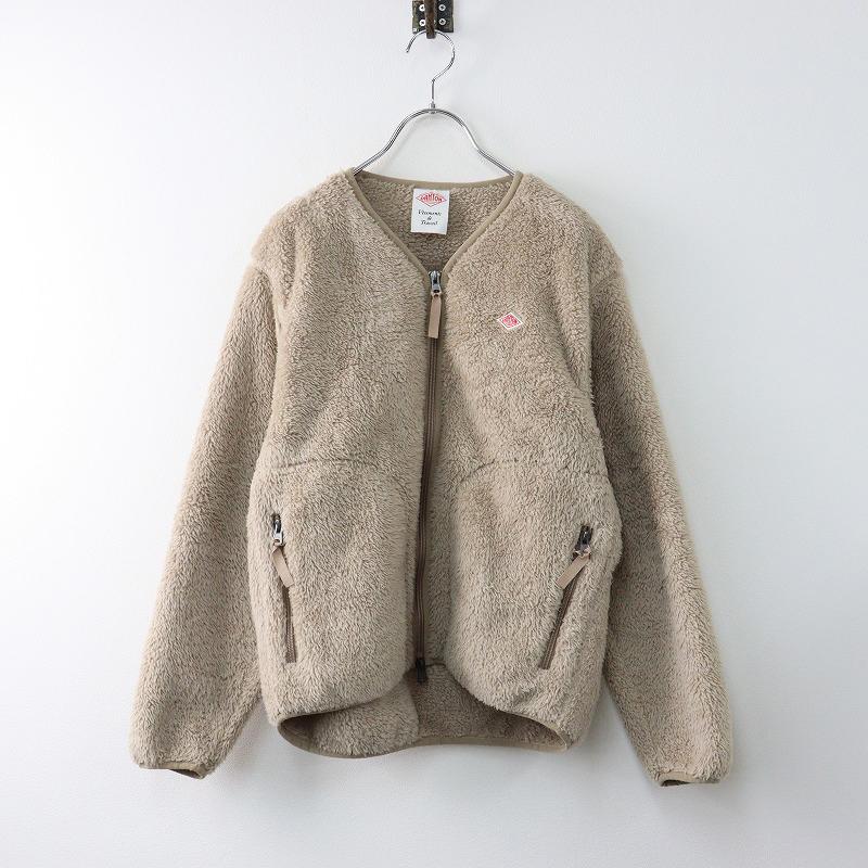 ダントン DANTON DT-A0019 HPF HIGH PILE FLEECE フリースノーカラー 