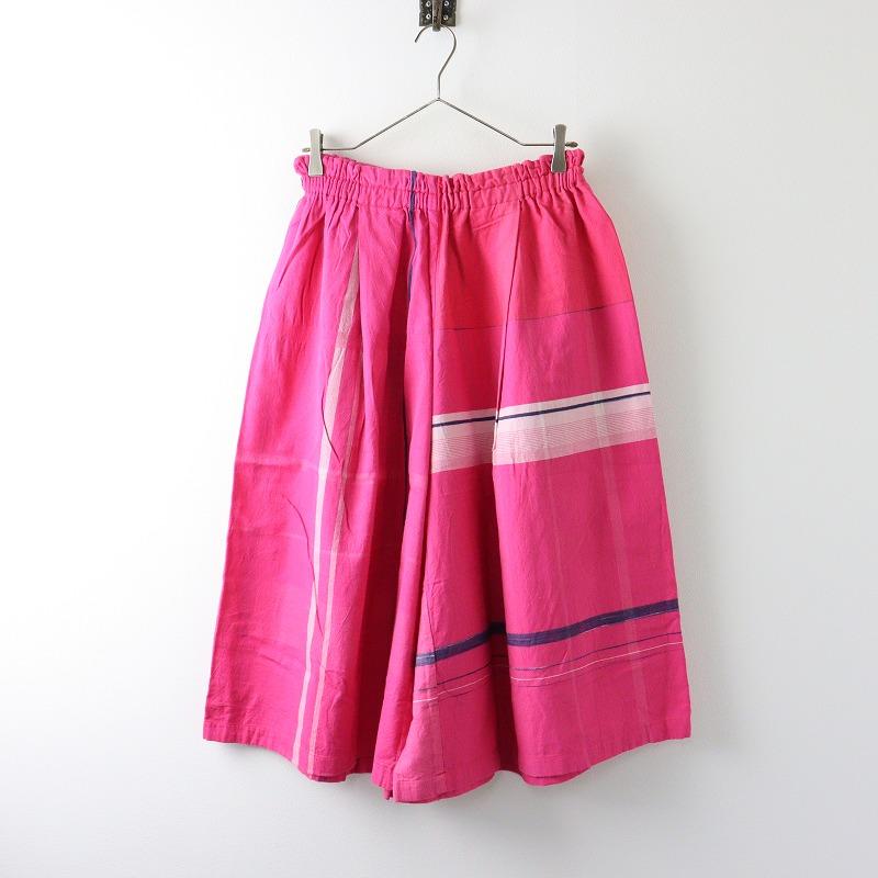 美品 タマキニイメ tamakiniime 玉木新雌 コットン wide pants short  