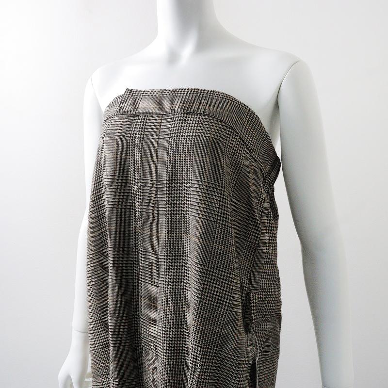 アパルトモン L'Appartement チェック ベアオールインワン 38/ 未使用 2023AW アパルトモン L'Appartement CHECK HANDSOME ALL