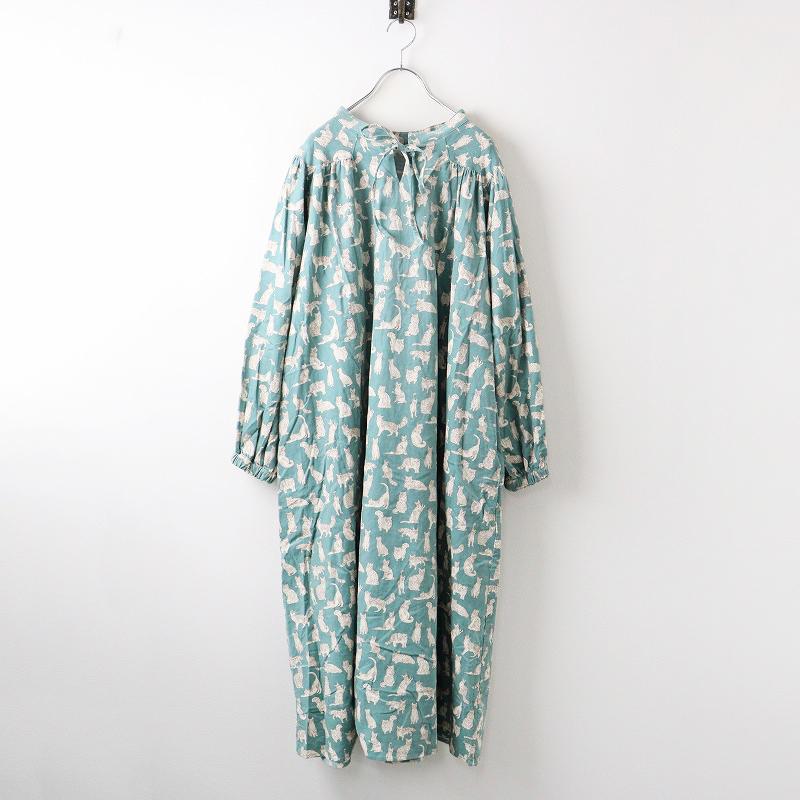 ツハル[Liberty]Meow細コールワンピース