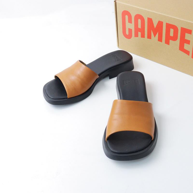 カンペール CAMPER Dana ダナ レザーフラットサンダル 36(23cm 