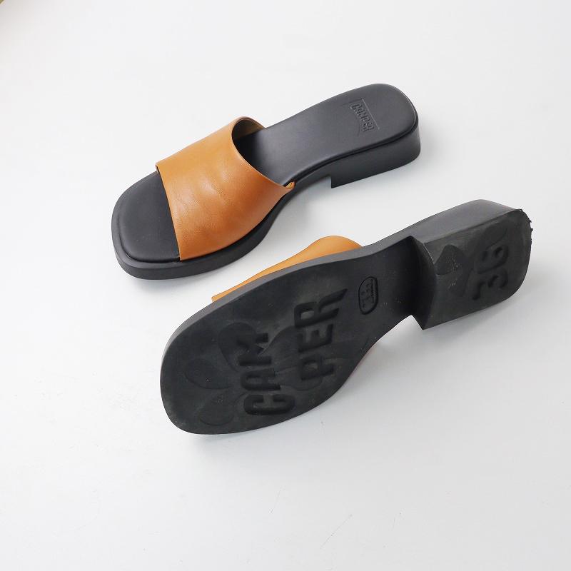 カンペール CAMPER Dana ダナ レザーフラットサンダル 36(23cm 