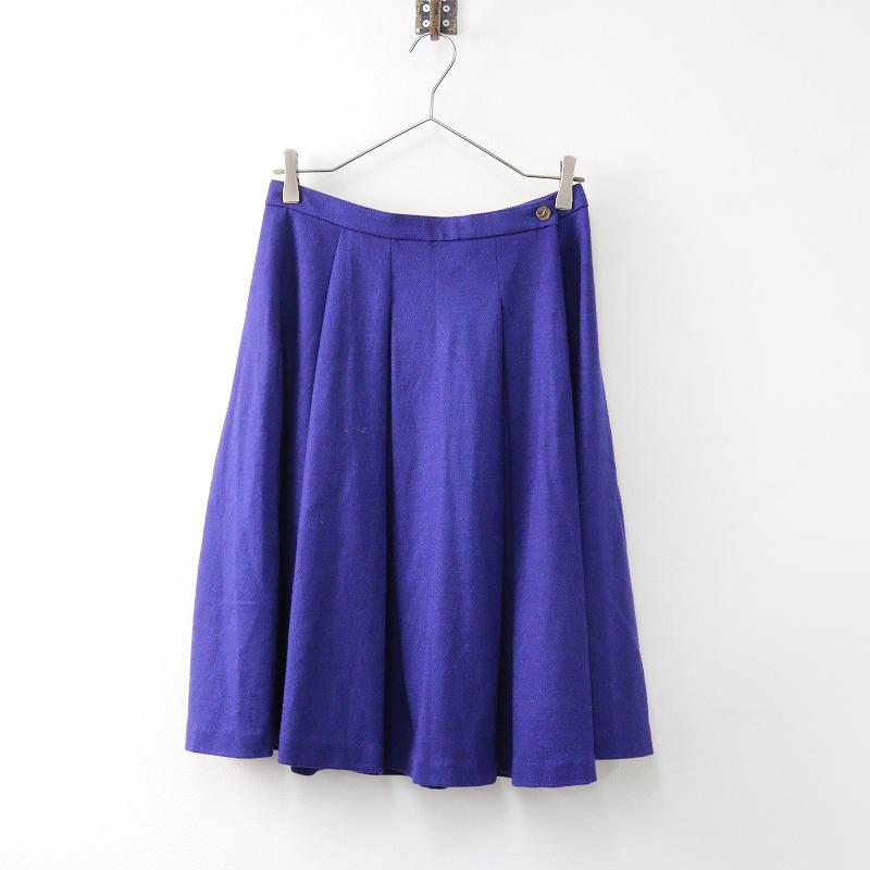 秋冬 ヒューマンウーマン HUMAN WOMAN ウール フレアスカート M  