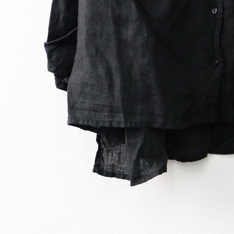 2024AW ネストローブ nest Robe リネンシアーフリルブラウス limited 