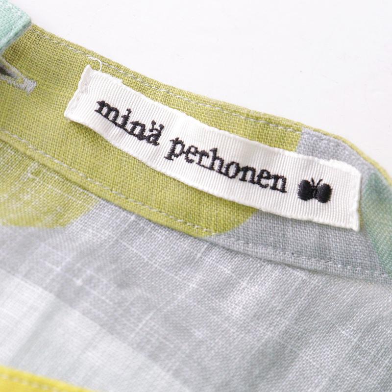 mina perhonen 未使用 2024SS ミナペルホネン slow cloud ドレス mina perhonen 未使用 2024SS ミナペルホネン slow cloud ドレス